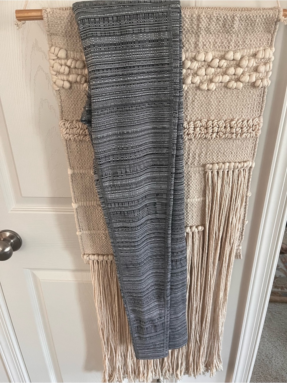 Athleta textured grey leggings